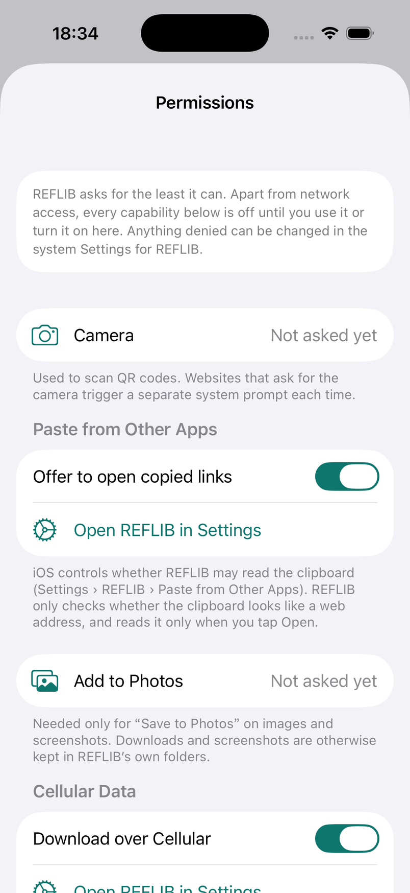 Permissions